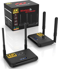 Hikvision  and Dahua Supported 250m Ultra-Long Range 4K Wireless Display Link for NVR & CCTV Monitoring – Up to 250m