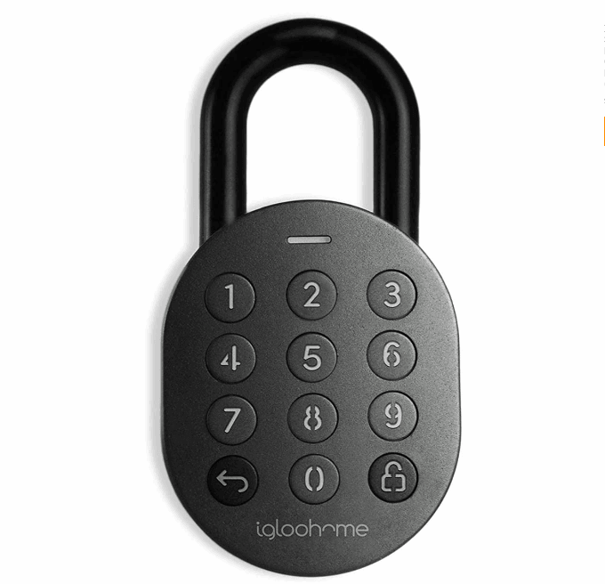 Smart Padlock with Silicone Cover Kit - Smart Lock, No Internet Needed ...