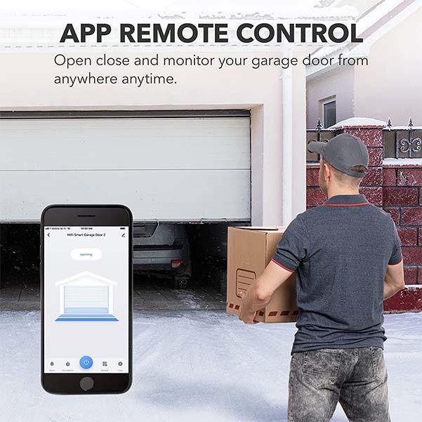 Intune Wifi Garage Opener Including Installation - smartanything